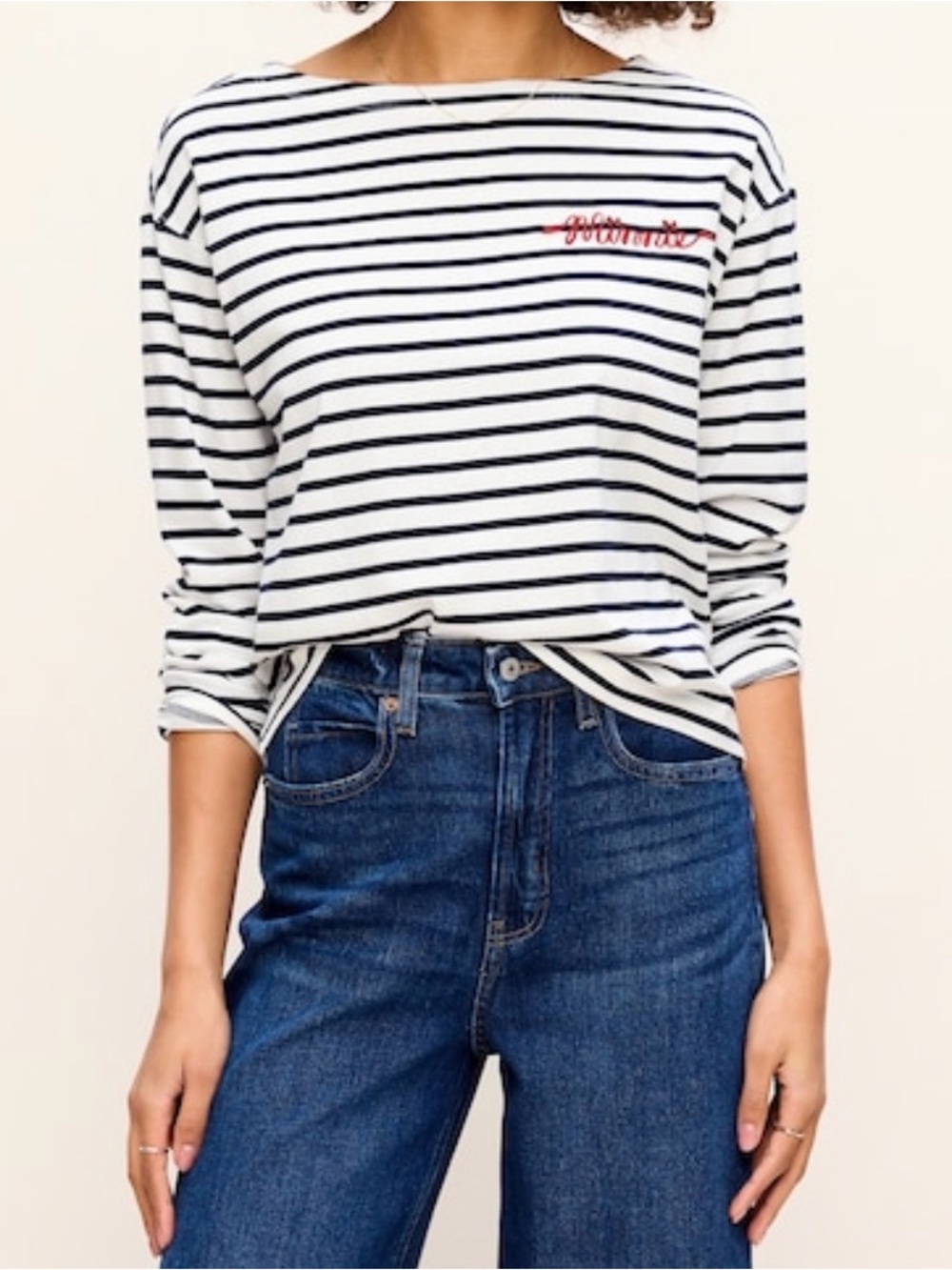 Old Navy x Disney Minnie Mouse Long-Sleeve Mariner T-Shirt